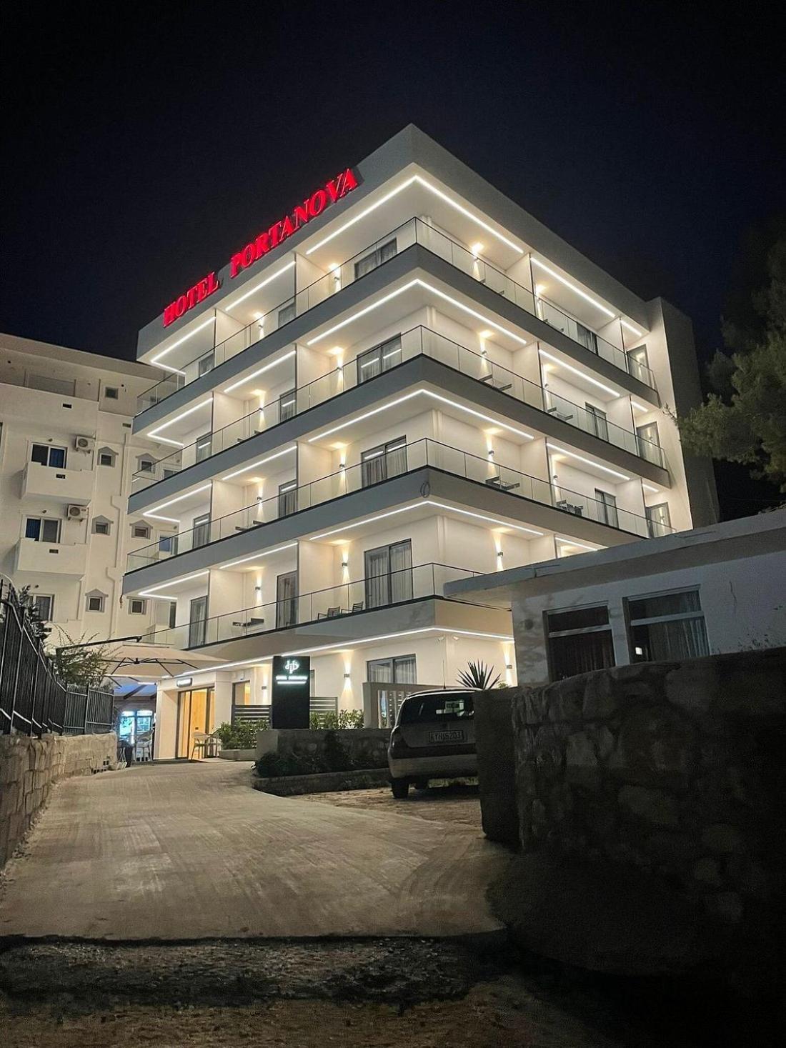 Hotel Portanova Саранда Экстерьер фото